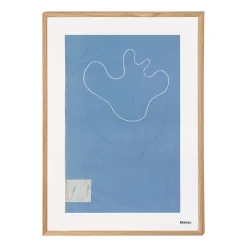 IITTALA Alvar Aalto -Kokoelma|Piensisustus-Aalto taidejuliste 50x70cm Luonnos Sininen