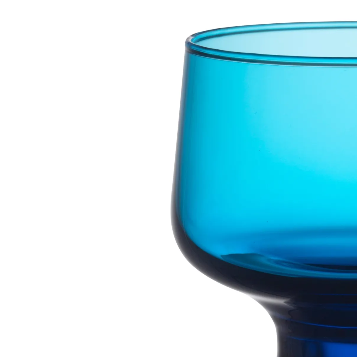 IITTALA Aktiivinen Juomalasit-Jalkalasi 29cl sähkön 2 kpl Sininen