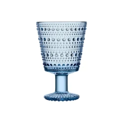 IITTALA Aktiivinen Juomalasit|Viinilasit-Jalkalasi 26cl 2kpl Vedensininen
