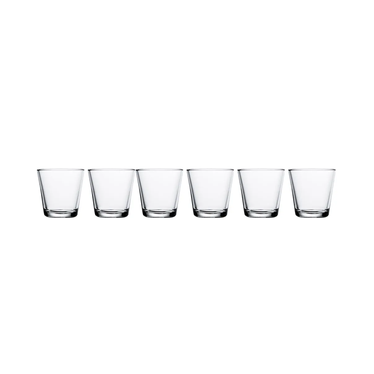 IITTALA Aktiivinen Juomalasit-Juomalasi 21cl kirkas 6kpl