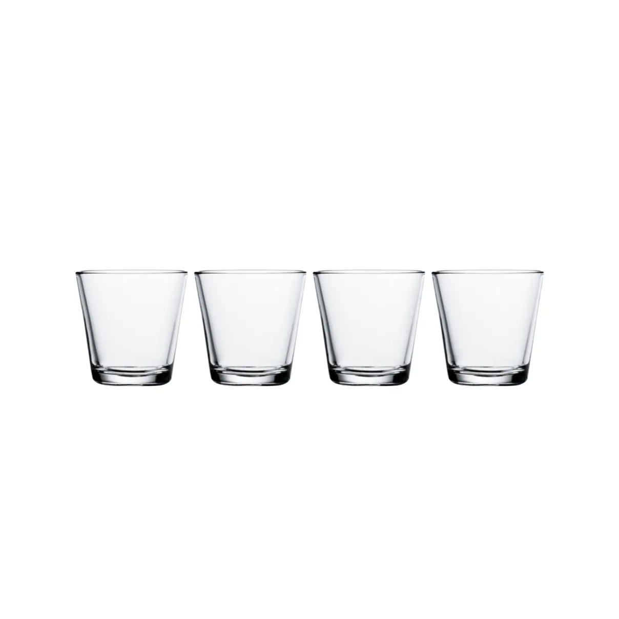 IITTALA Aktiivinen Juomalasit-Juomalasi 21cl kirkas 4kpl