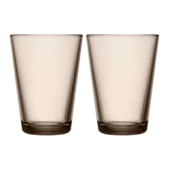 IITTALA Aktiivinen Juomalasit-Juomalasi 40cl 2kpl Pellava