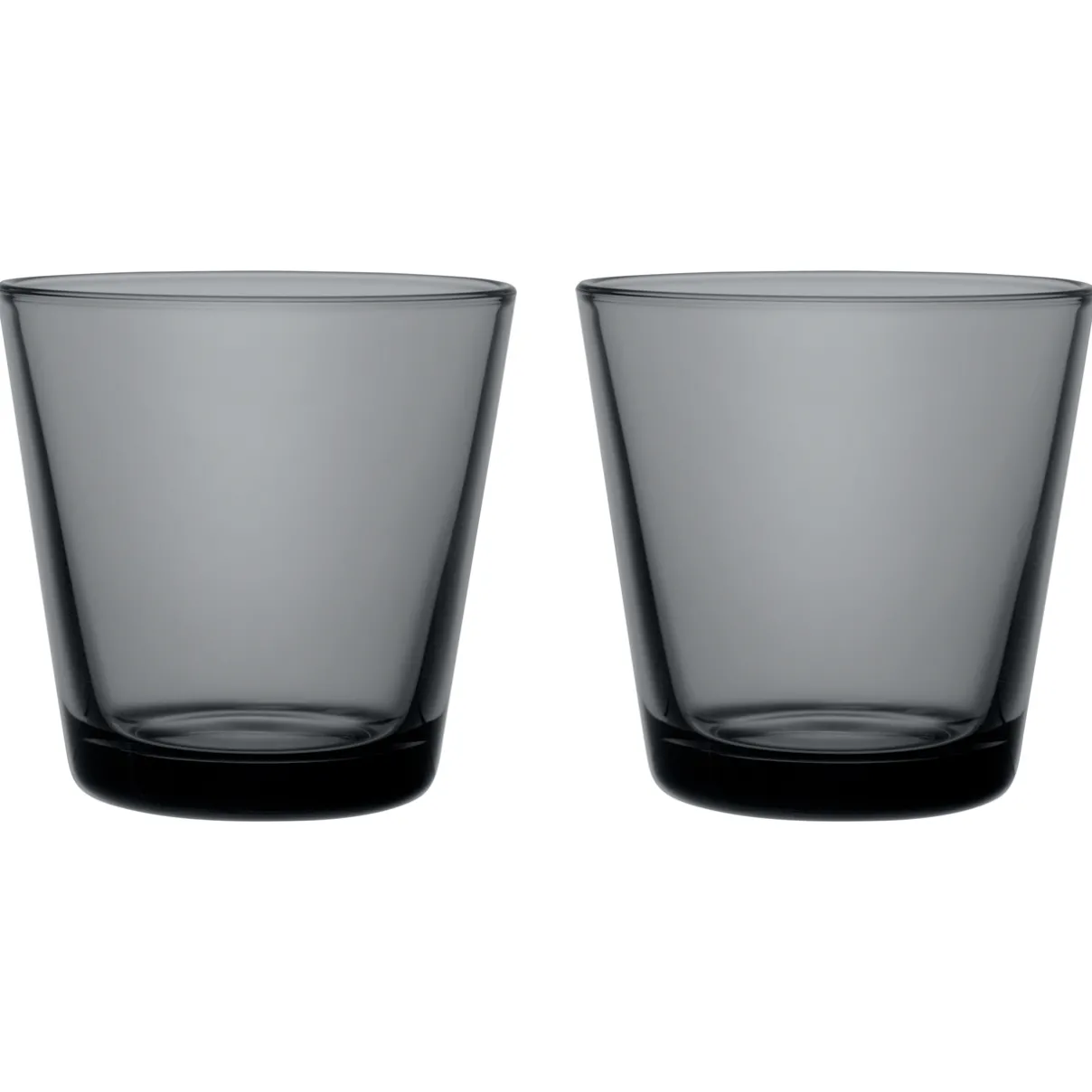IITTALA Aktiivinen Juomalasit-Juomalasi 21cl 2kpl Tummanharmaa