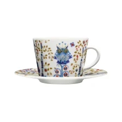 IITTALA Mukit Ja Kupit-Kahvikuppi 0,2L & vati 15cm valkoinen