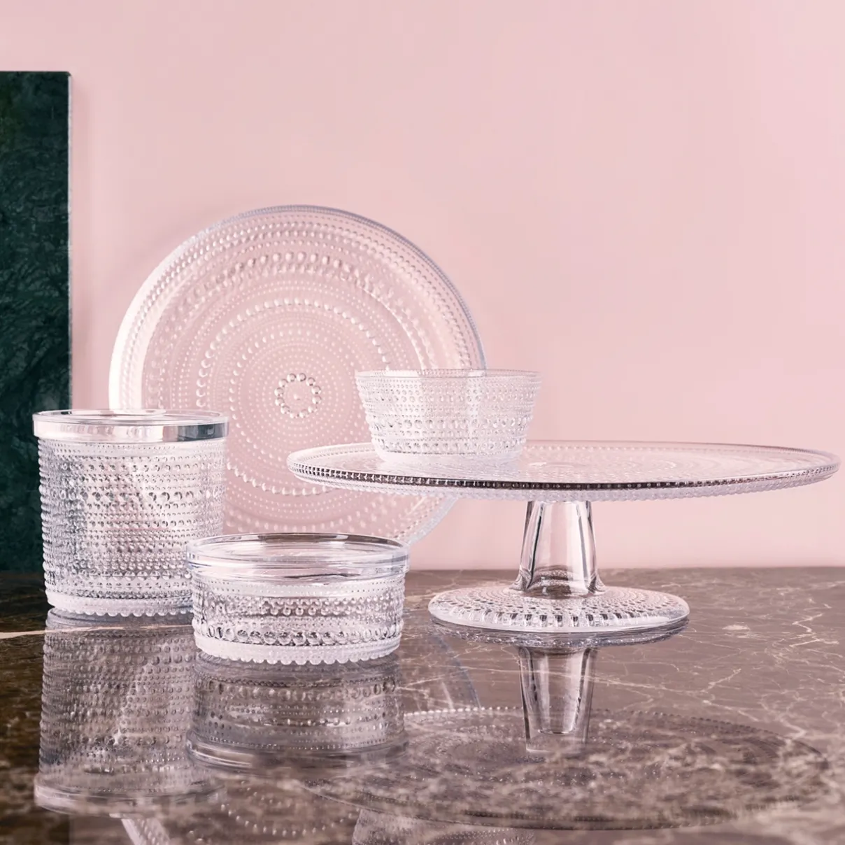 IITTALA Tarjoiluastiat|Kakkulautaset-Kakkuvati 315mm Kirkas