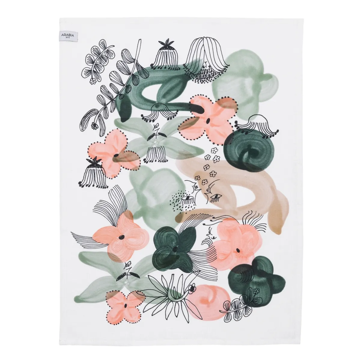 IITTALA Keittiötekstiilit-Keittiöpyyhe 50x70cm vihreä