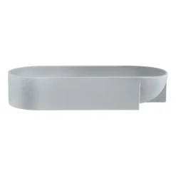 IITTALA Sisustuskulhot Ja -Tarjottimet|Piensisustus-Keraaminen kulho 370x75mm vaaleanharmaa