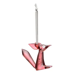 IITTALA Lasikoristeet-Koriste istuva 80 mm kirsikka