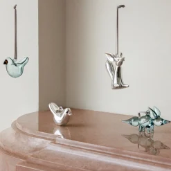 IITTALA Lasikoristeet-Koriste istuva 80 mm kirsikka