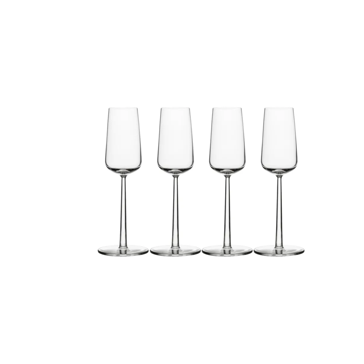 IITTALA Viinilasit|Cocktaillasit Ja Drinkkilasit-Kuohuviinilasi 21cl 4kpl Kirkas