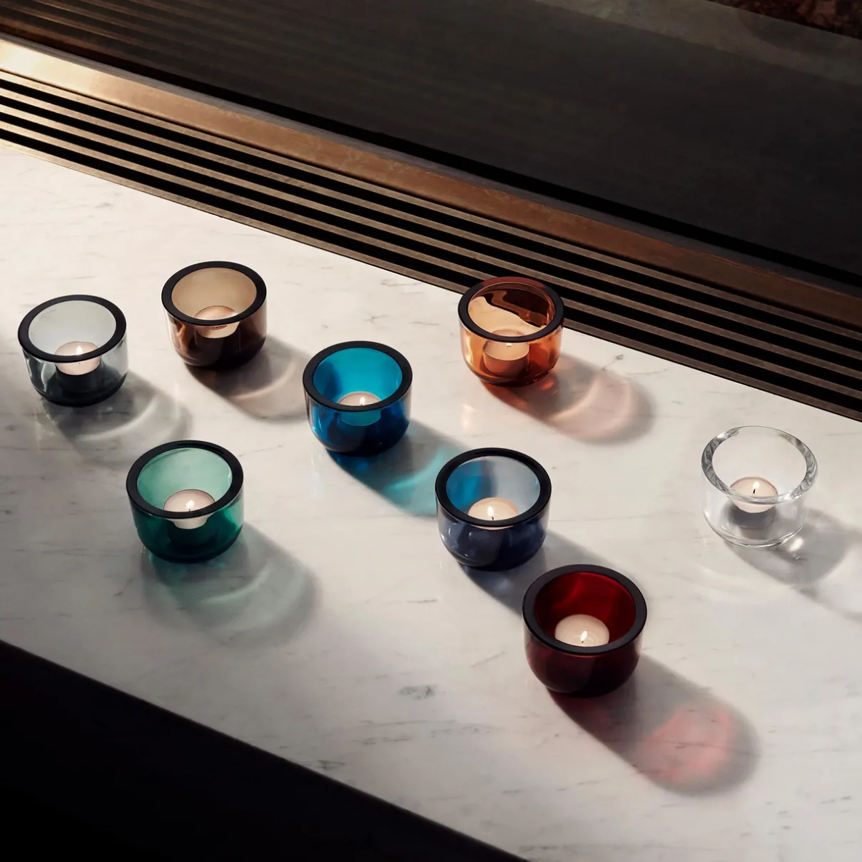 IITTALA Kynttilälyhdyt-Kynttilälyhty 60mm Harmaa