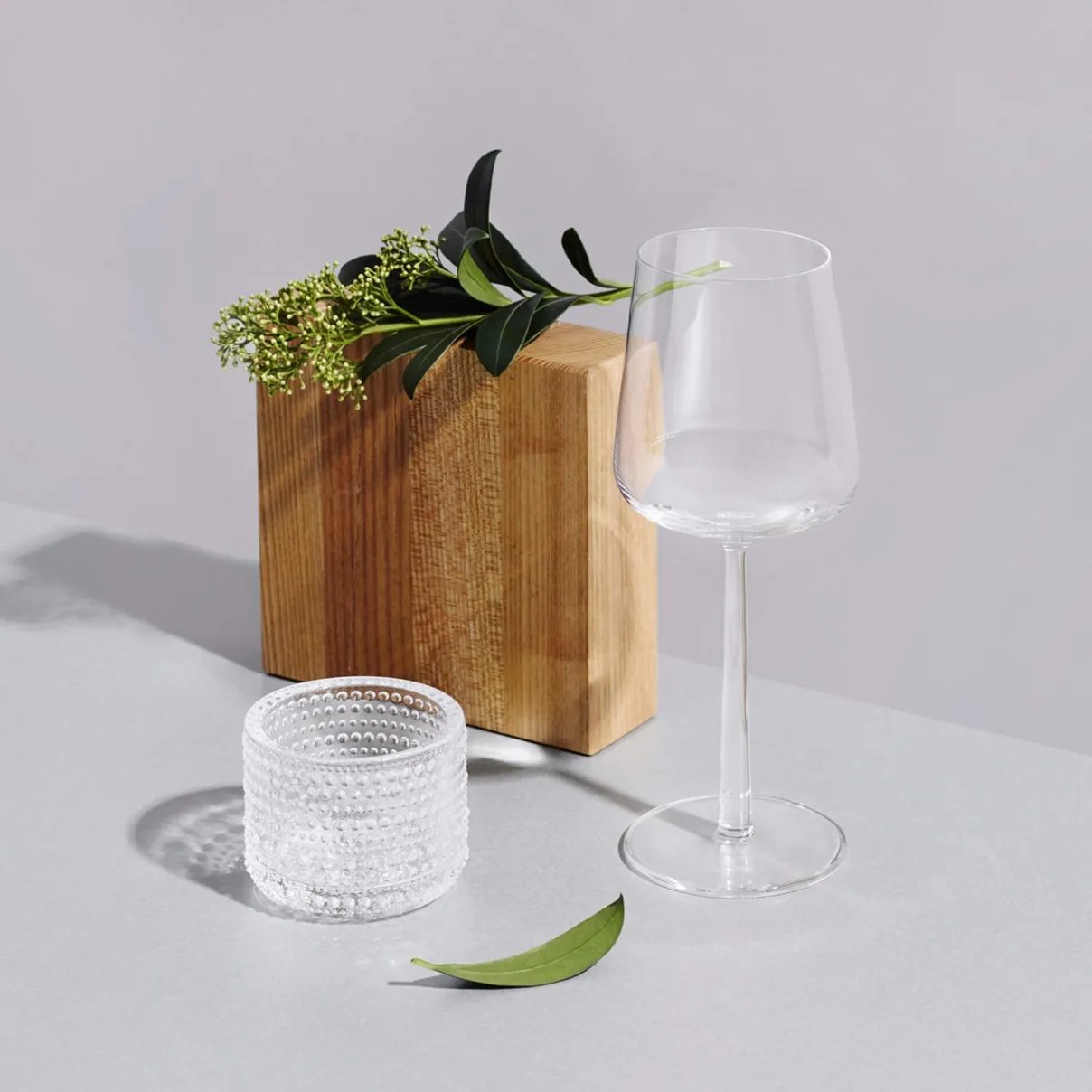 IITTALA Kynttilälyhdyt-Kynttilälyhty 64mm Kirkas