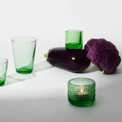 IITTALA Kynttilälyhdyt-Kynttilälyhty 64mm omenanvihreä Omenanvihreä