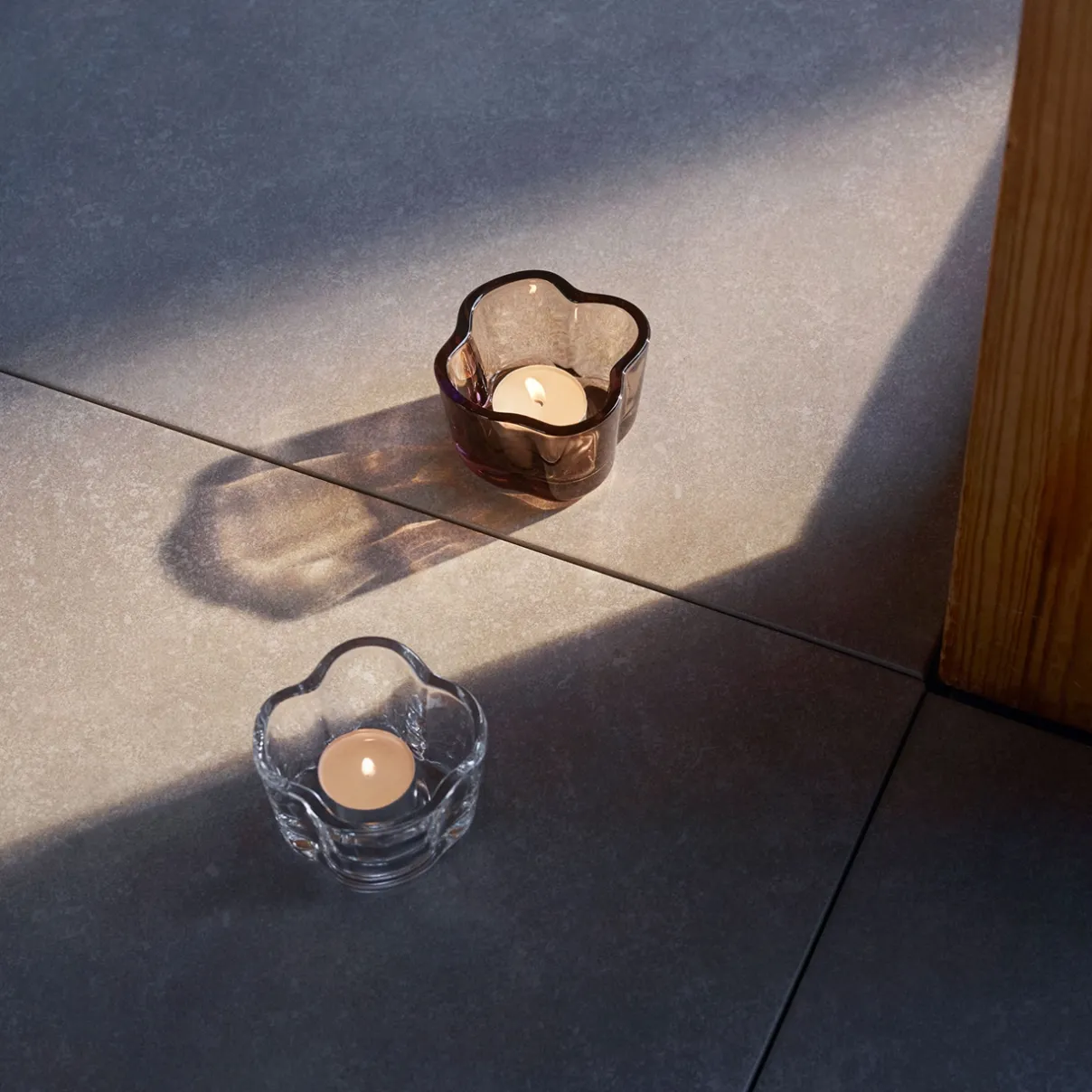 IITTALA Alvar Aalto -Kokoelma|Kynttilälyhdyt-Kynttilälyhty 60mm Pellava