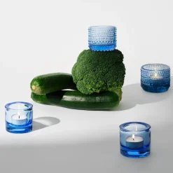 IITTALA Kynttilälyhdyt-Kynttilälyhty 60mm Vedensininen