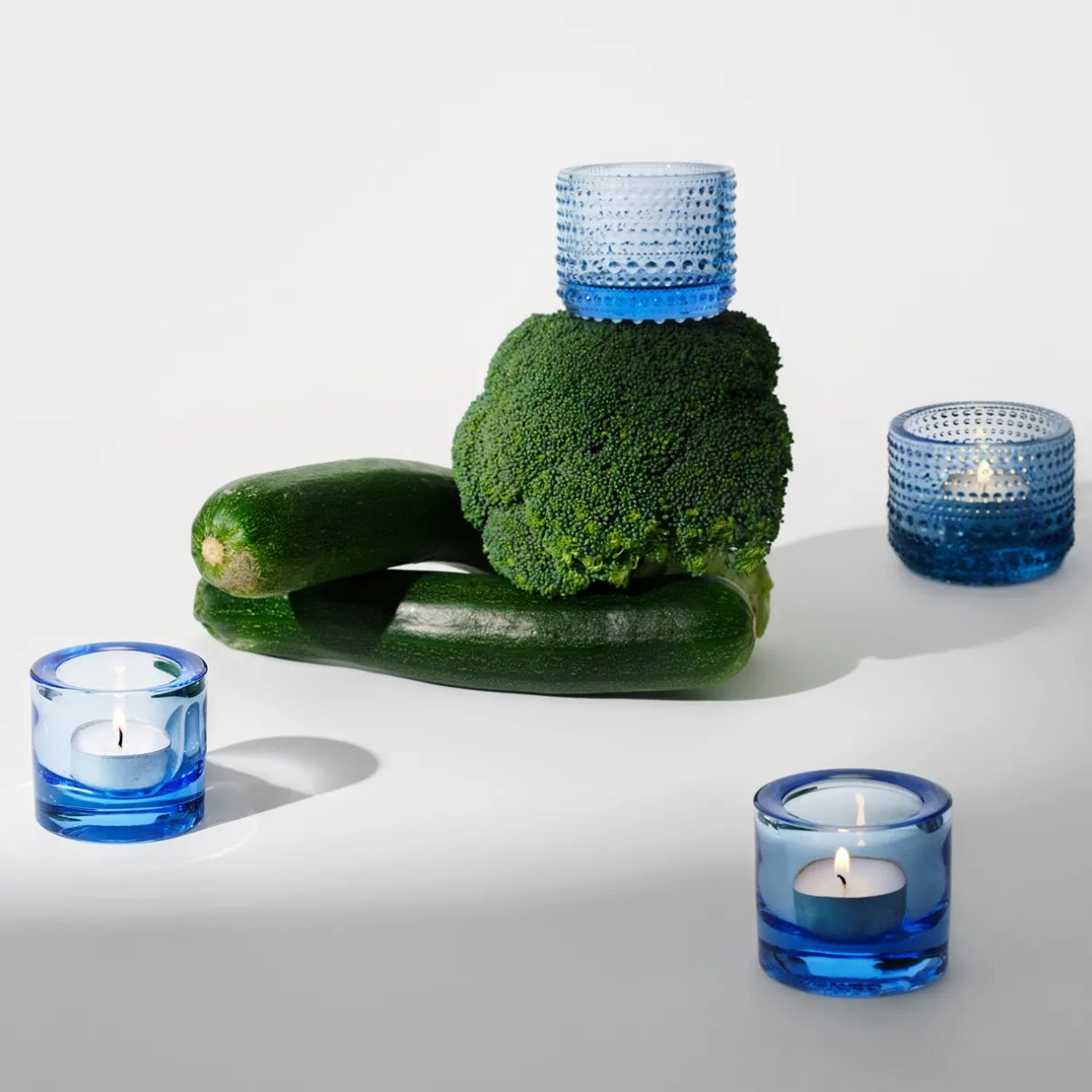 IITTALA Kynttilälyhdyt-Kynttilälyhty 60mm Vedensininen