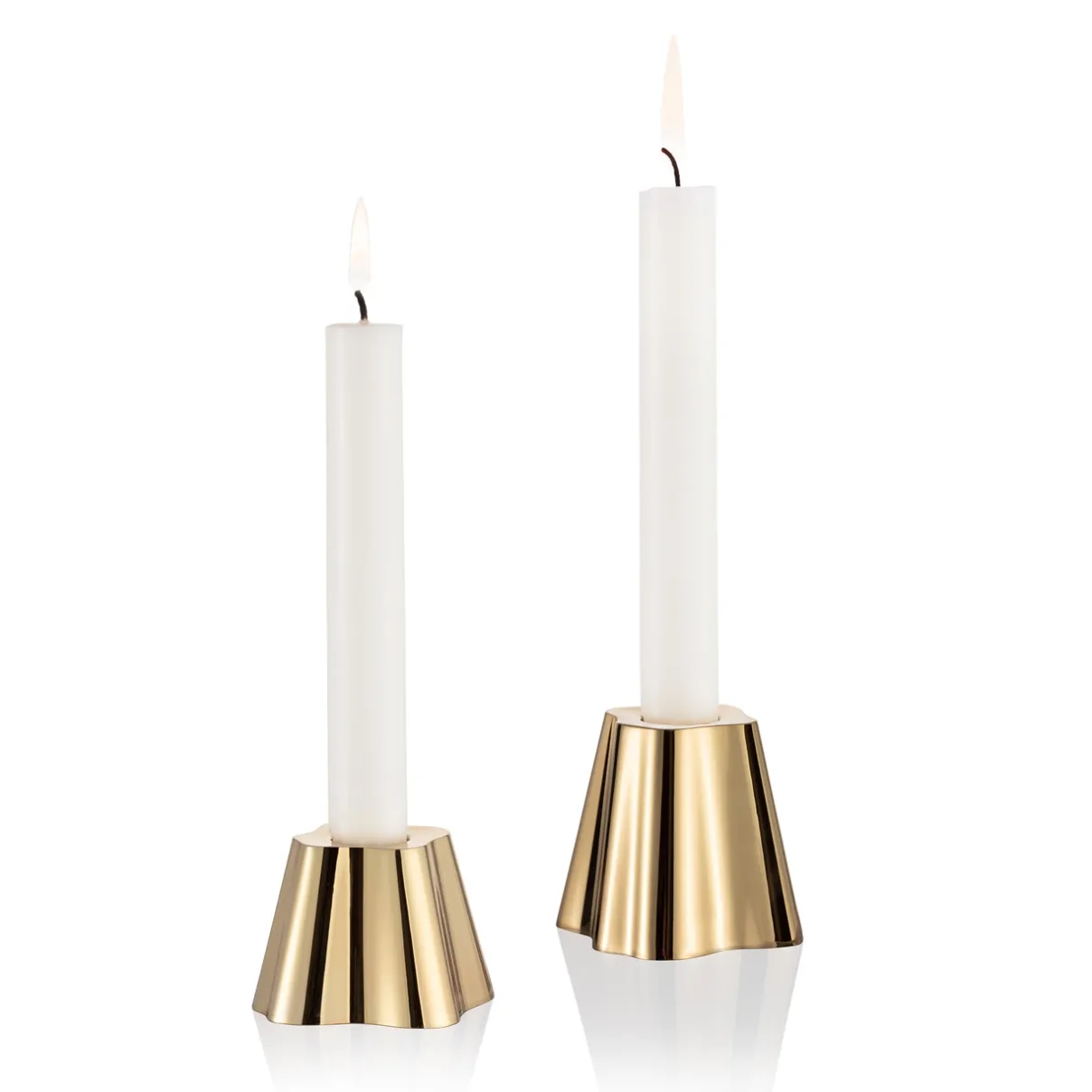 IITTALA Alvar Aalto -Kokoelma|Kynttilänjalat-Kynttilänjalka 65mm Messinki