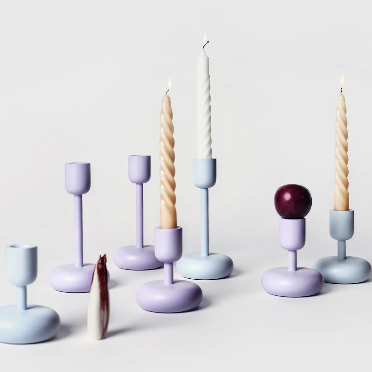 IITTALA Kynttilänjalat-Kynttilänjalka 183mm Vedensininen