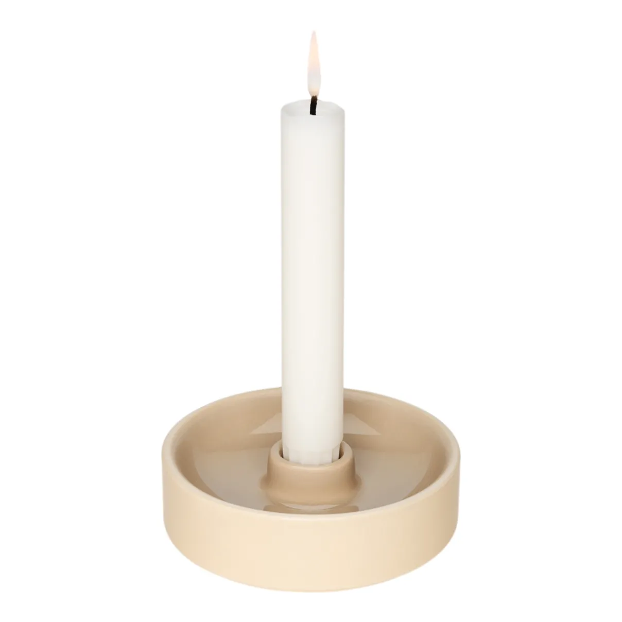 IITTALA Kynttilänjalat-Kynttilänjalka 11x3,5 cm beige
