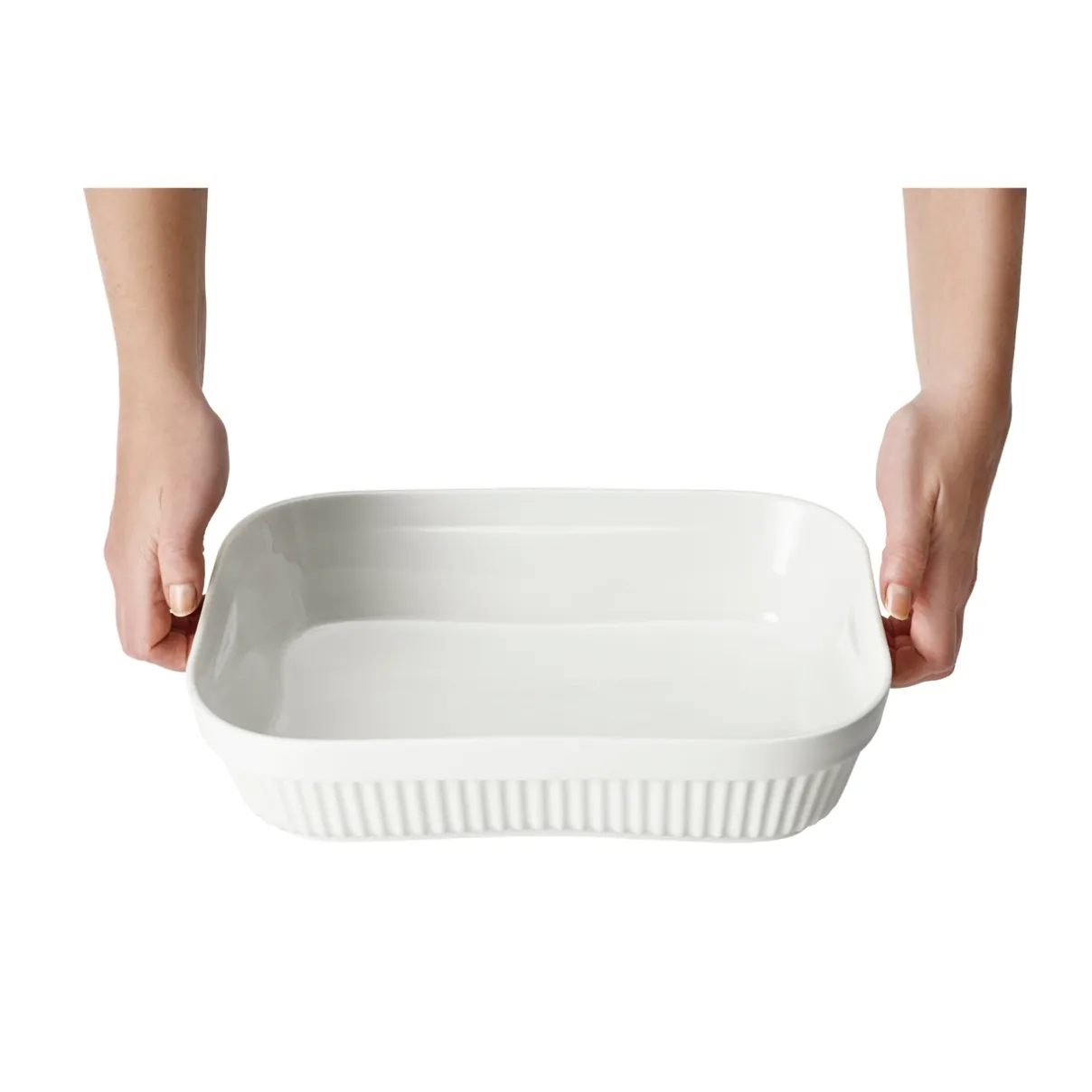 IITTALA Uunivuoat Ja Padat-Lasagnevuoka 2,5l Valkoinen