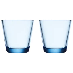 IITTALA Aktiivinen Juomalasit-Lasi 21cl 2kpl Vedensininen