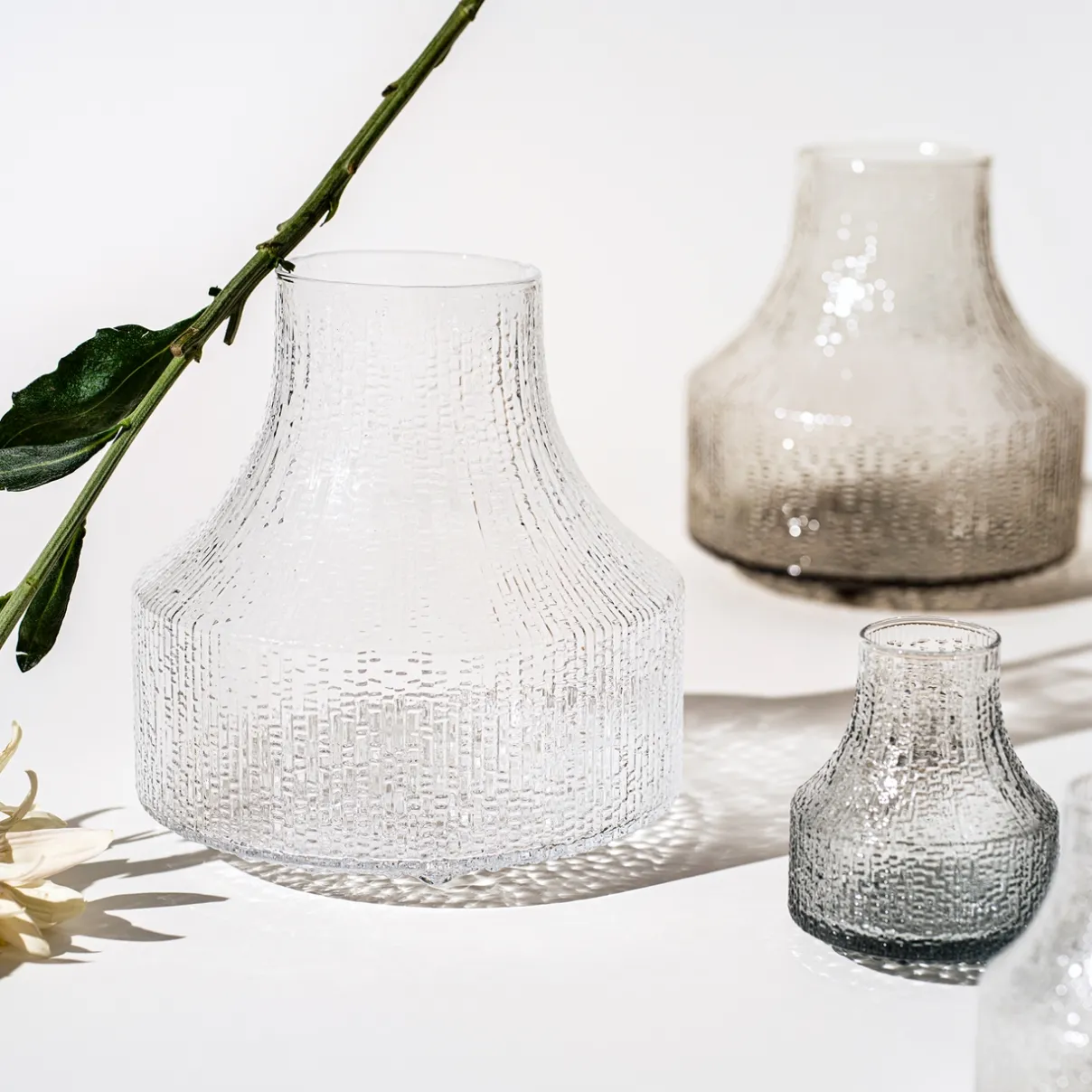 IITTALA Maljakot-Lasimaljakko 82x97mm uudelleenhyödynnetty lasi