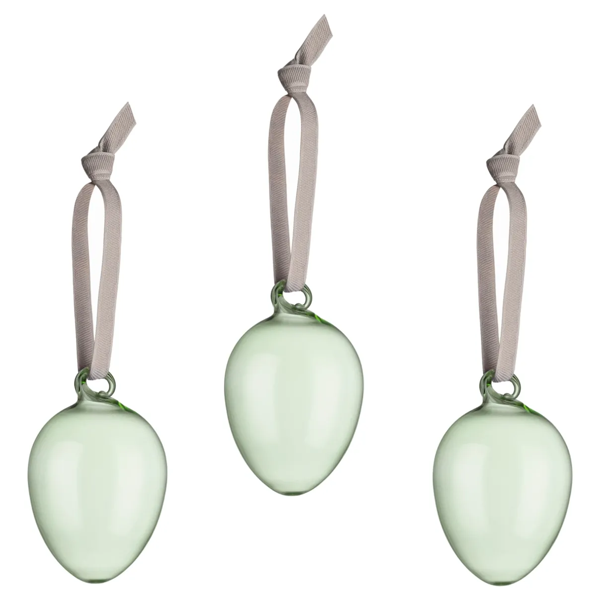 IITTALA Lasikoristeet-Lasimunat 60mm vihreä 3kpl Vihreä