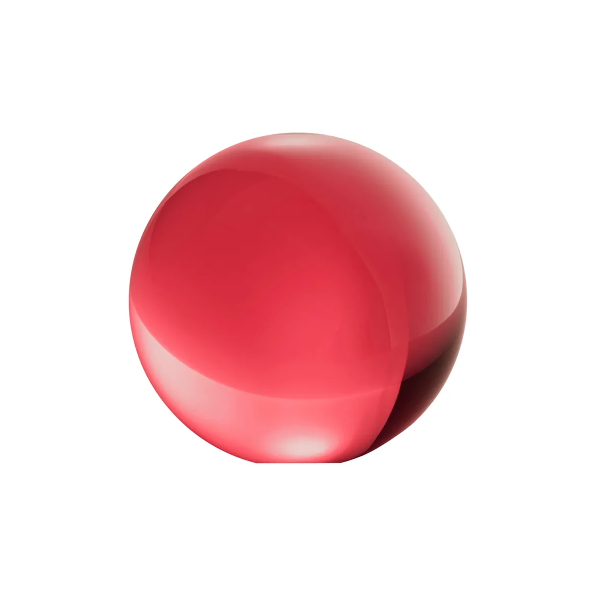 IITTALA Lasikoristeet-Lasipallo 8cm karmiininpunainen