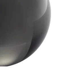 IITTALA Lasikoristeet|Piensisustus-Lasipallo 8cm metallin Harmaa