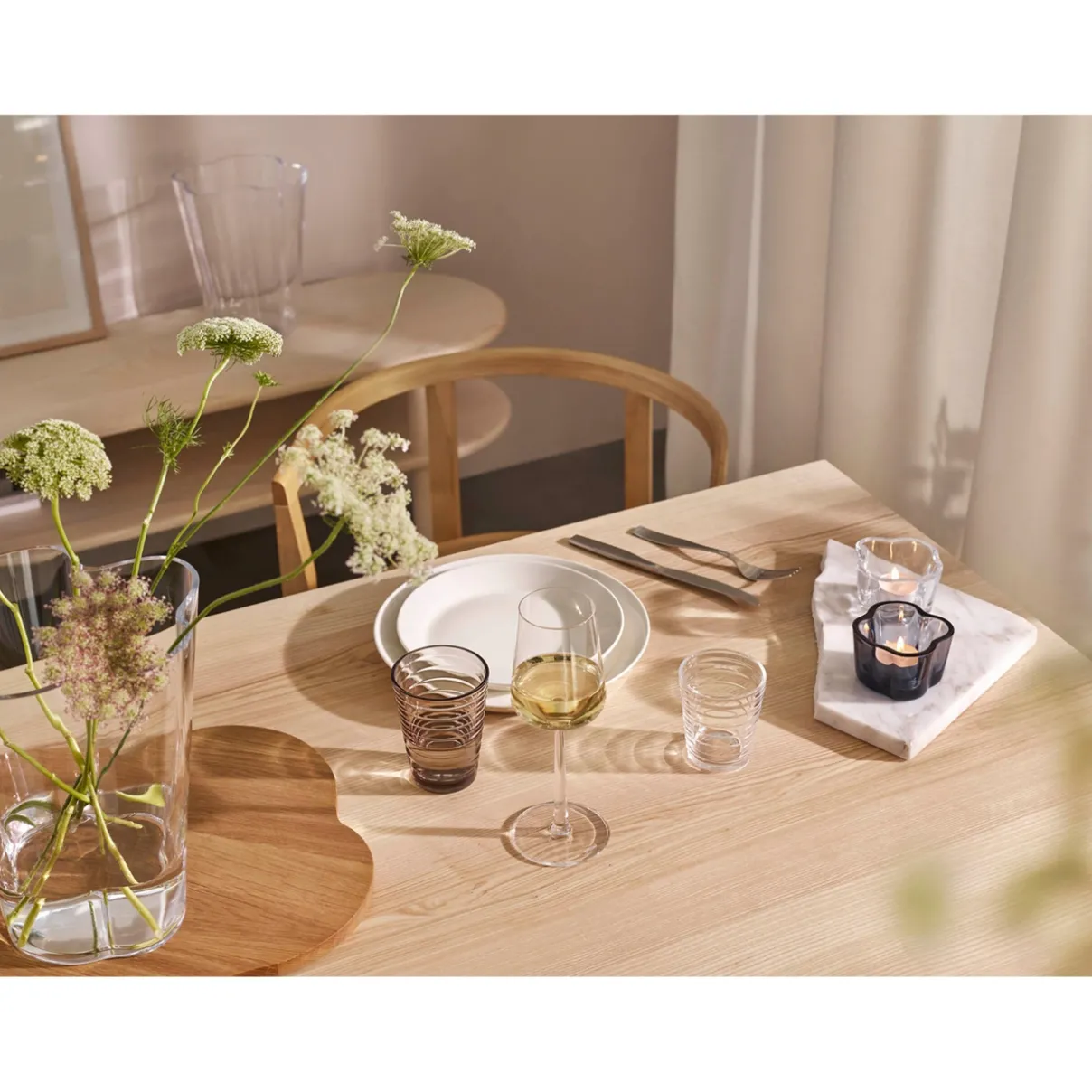 IITTALA Lautaset-Lautanen 19cm valkoinen