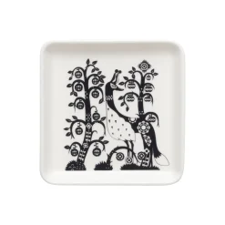 IITTALA Lautaset-Lautanen neliö 12x12cm Musta