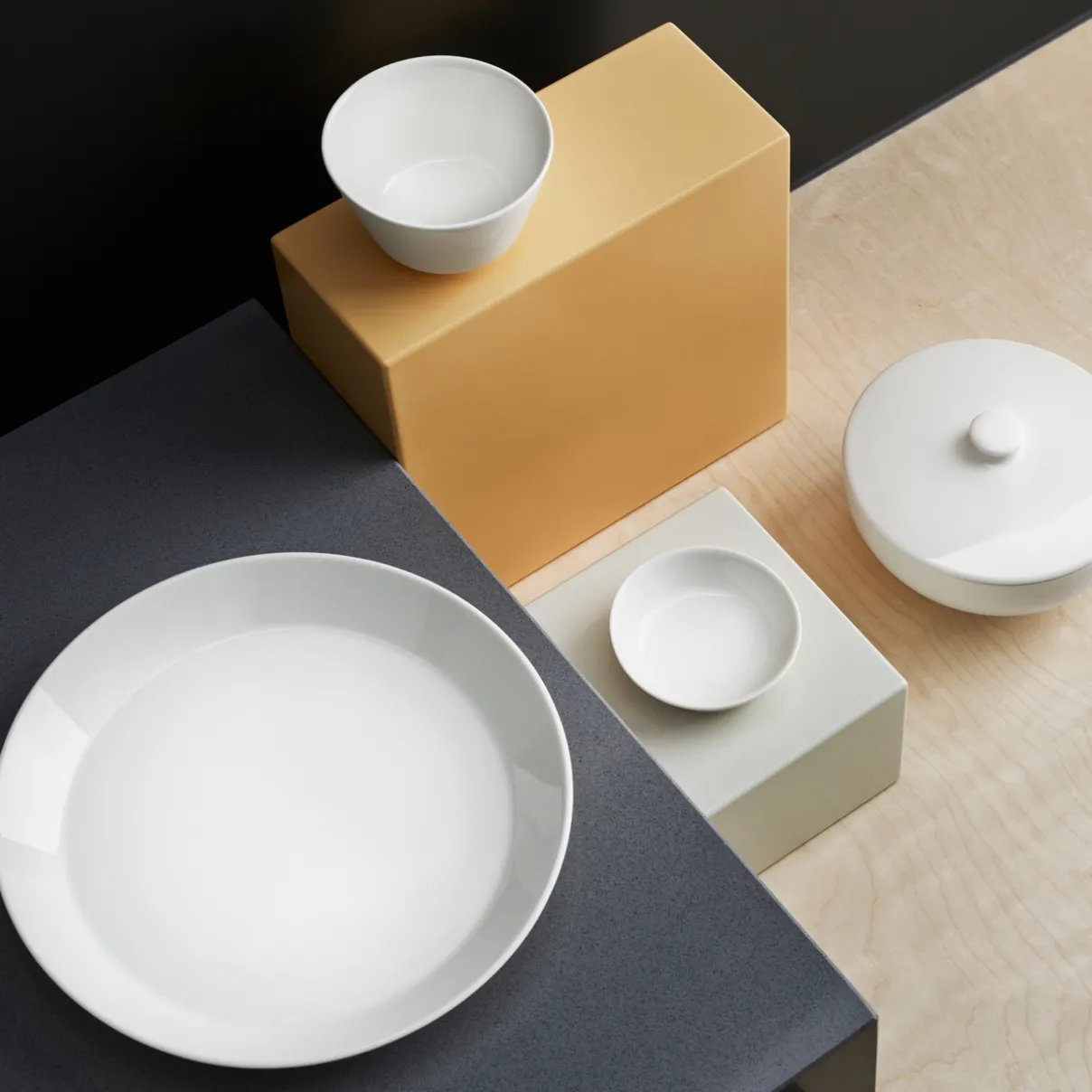 IITTALA Lautaset-Lautanen syvä 9cm Valkoinen