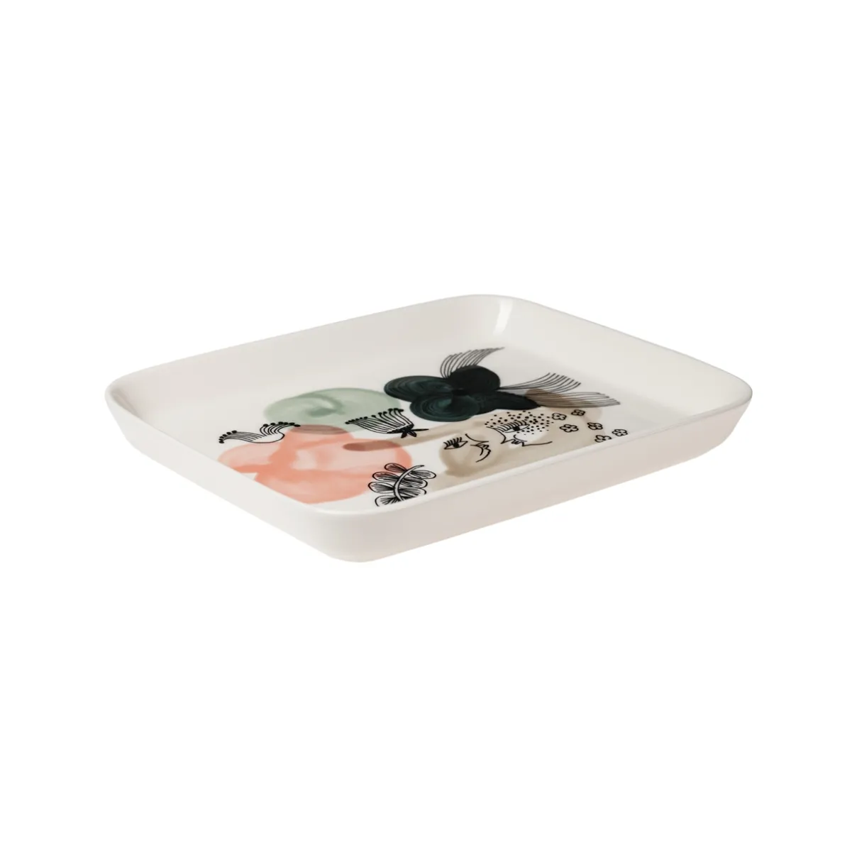 IITTALA Lautaset-Lautanen 15x19cm vihreä