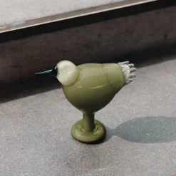 IITTALA Birds By Toikka|Taide-Esineet-Leppäinen 190x165mm sammaleenvihreä Sammaleenvihreä