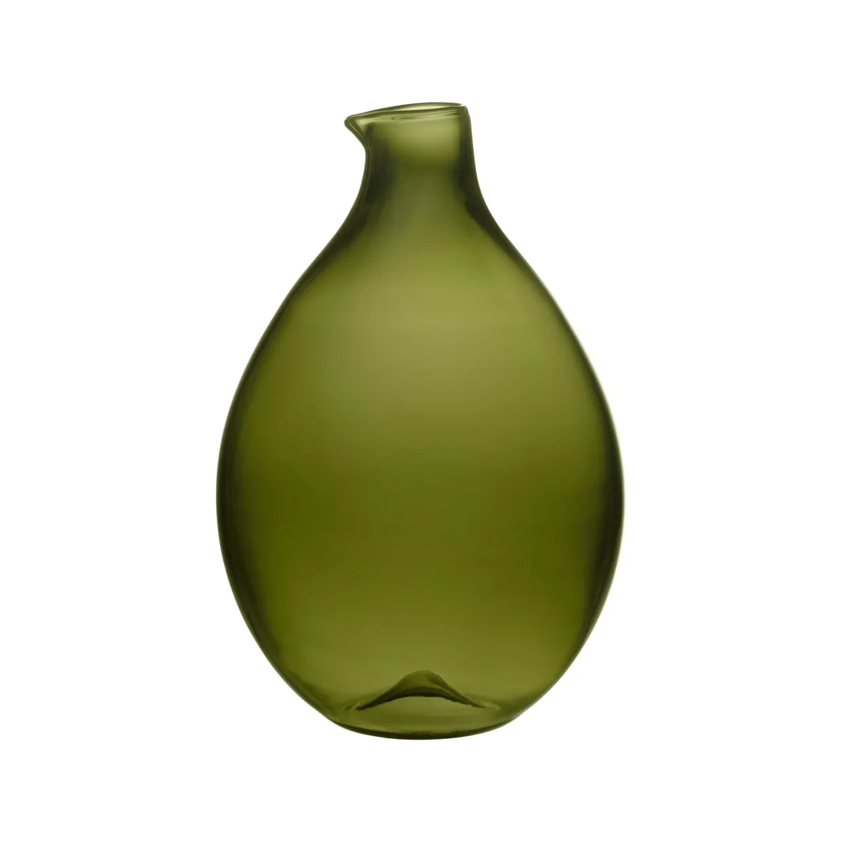 IITTALA Taide-Esineet-Lintupullo pyöreä 108x164mm sammaleenvihreä