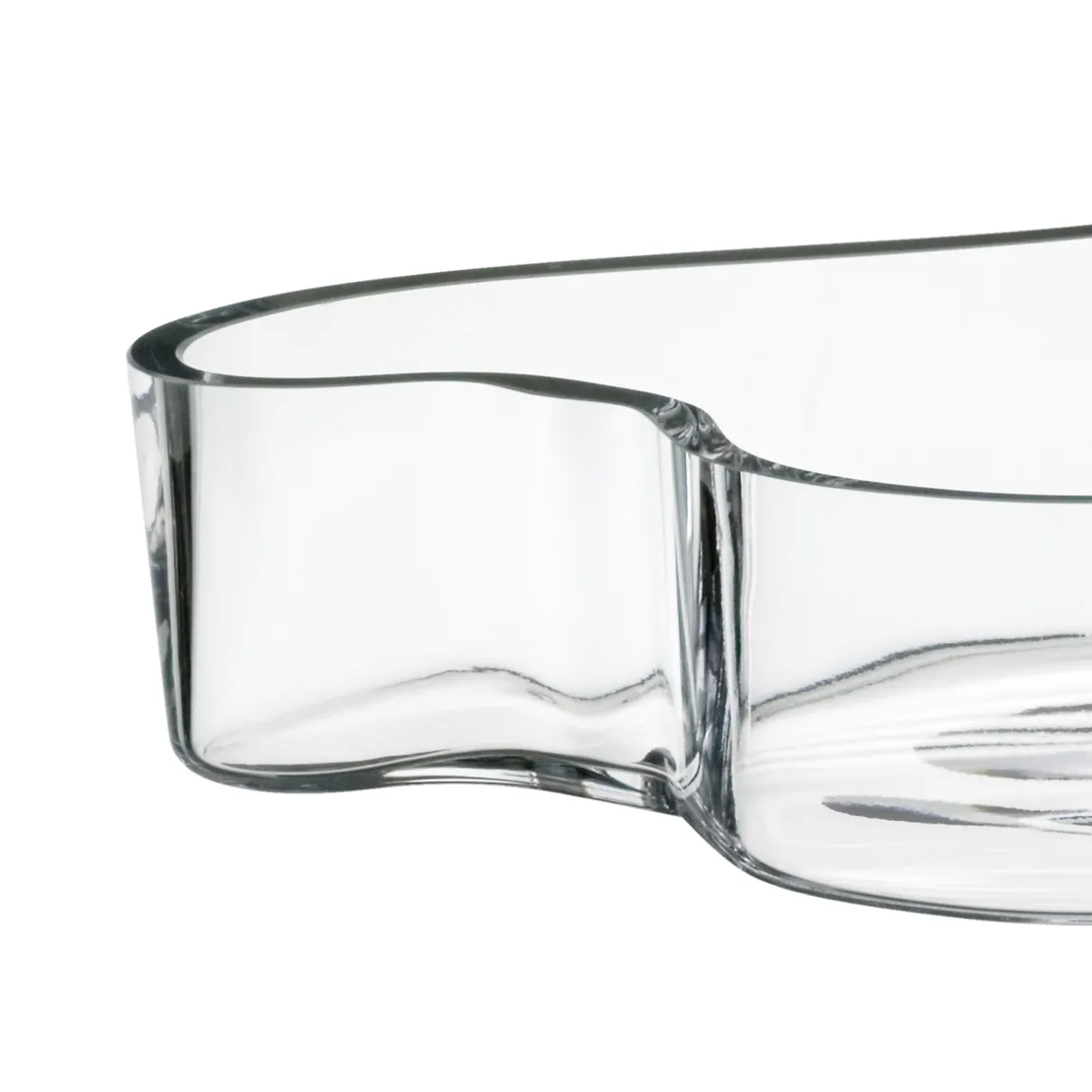 IITTALA Alvar Aalto -Kokoelma|Sisustuskulhot Ja -Tarjottimet-Malja 380x50mm Kirkas