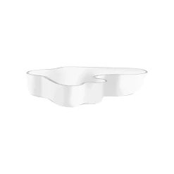 IITTALA Alvar Aalto -Kokoelma|Sisustuskulhot Ja -Tarjottimet-Malja 262x50mm Valkoinen
