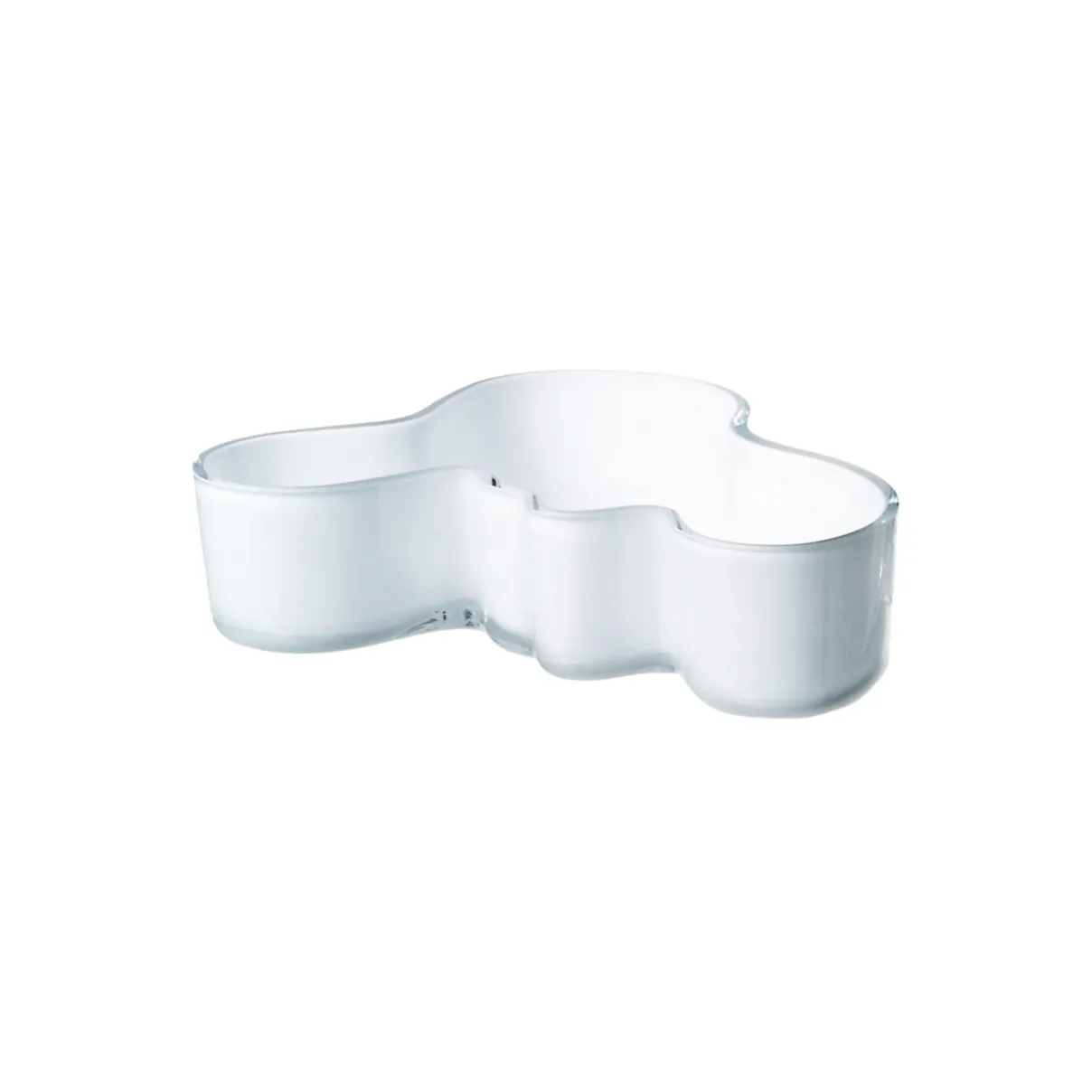 IITTALA Alvar Aalto -Kokoelma|Sisustuskulhot Ja -Tarjottimet-Malja 195x50mm Valkoinen