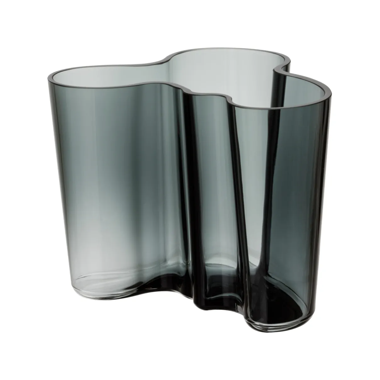 IITTALA Alvar Aalto -Kokoelma|Maljakot-Maljakko 160 mm Tummanharmaa