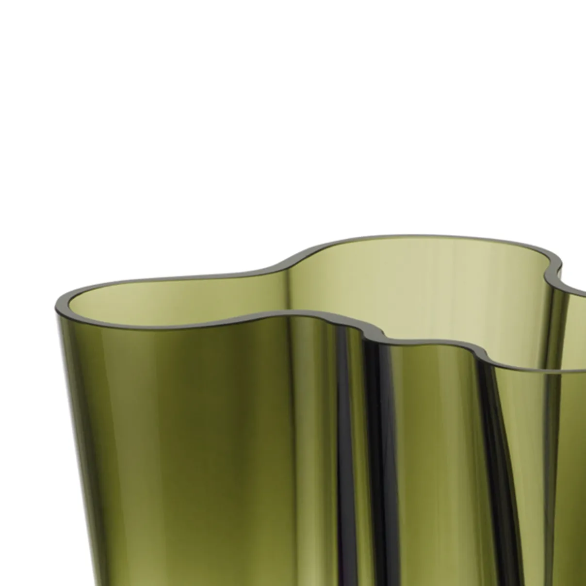 IITTALA Alvar Aalto -Kokoelma|Maljakot-Maljakko 160mm sammaleenvihreä Sammaleenvihreä