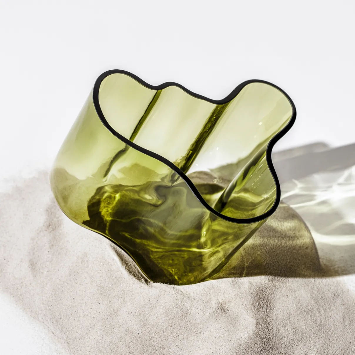 IITTALA Alvar Aalto -Kokoelma|Maljakot-Maljakko suomalainen hiekka rajoitettu erä 140mm
