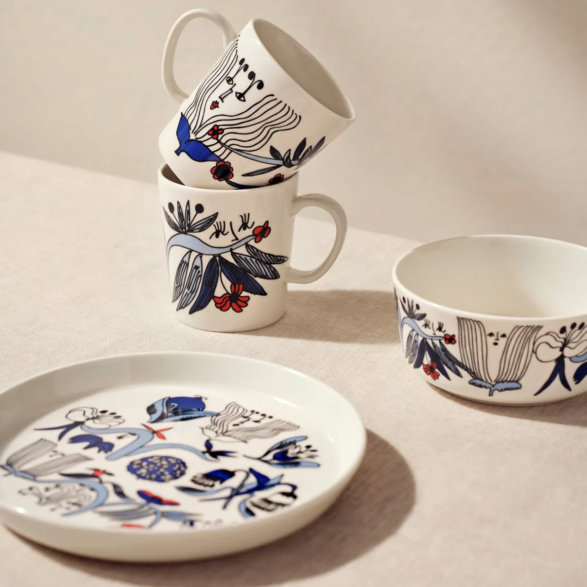 IITTALA Mukit Ja Kupit-Muki 0,3L Sininen