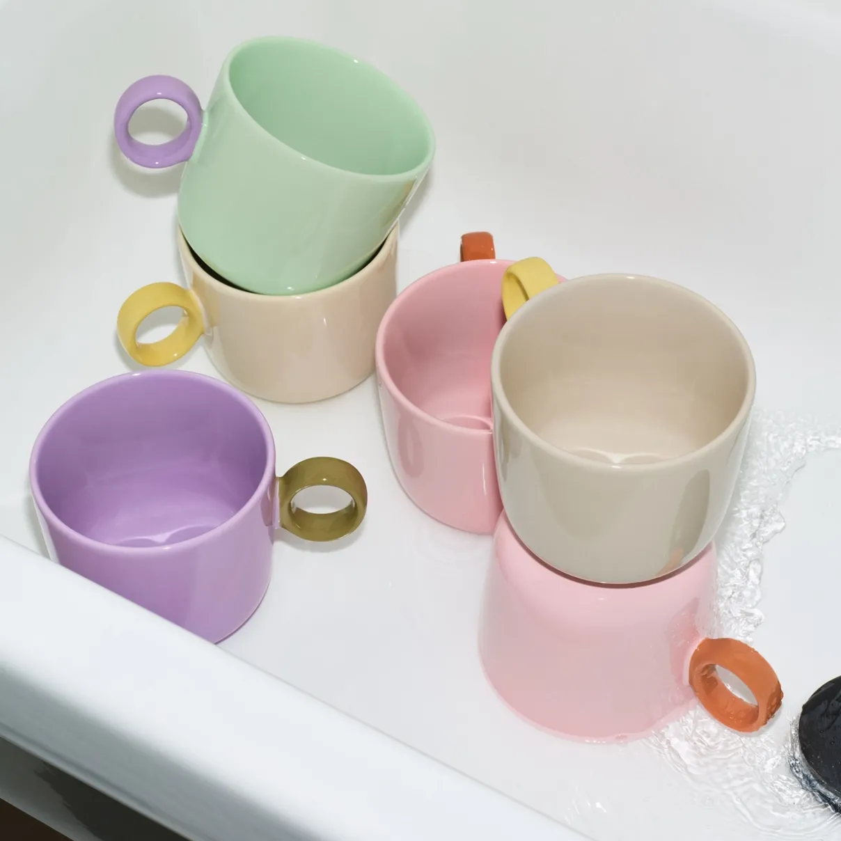 IITTALA Mukit Ja Kupit-Muki 0,35l pinkki-oranssi