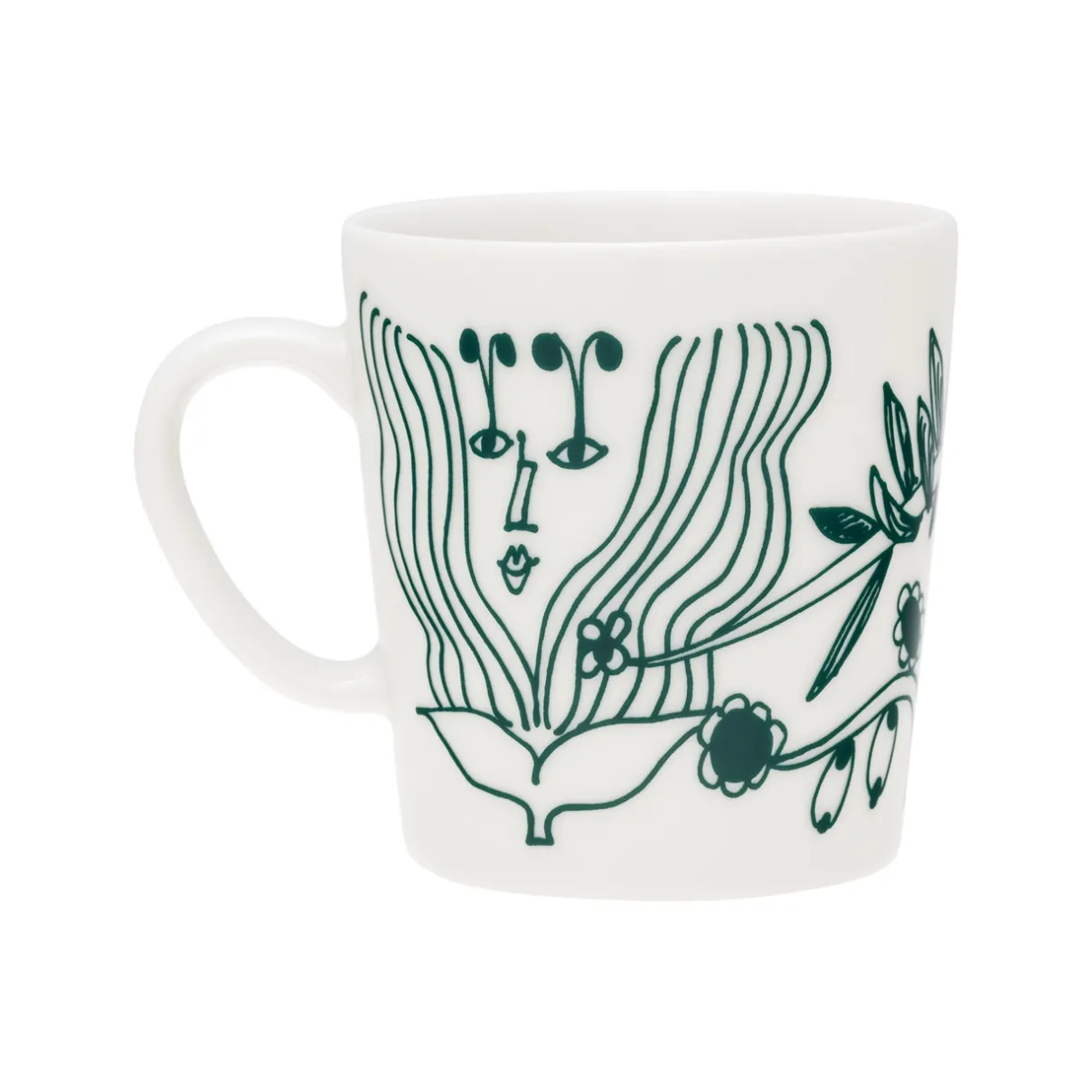 IITTALA Mukit Ja Kupit-Muki 0,3L tummanvihreä