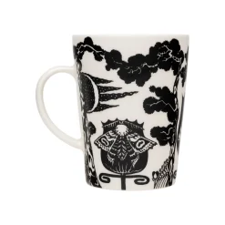 IITTALA Mukit Ja Kupit-Muki 0,4L Uni musta ja valkoinen, lahjapakkaus