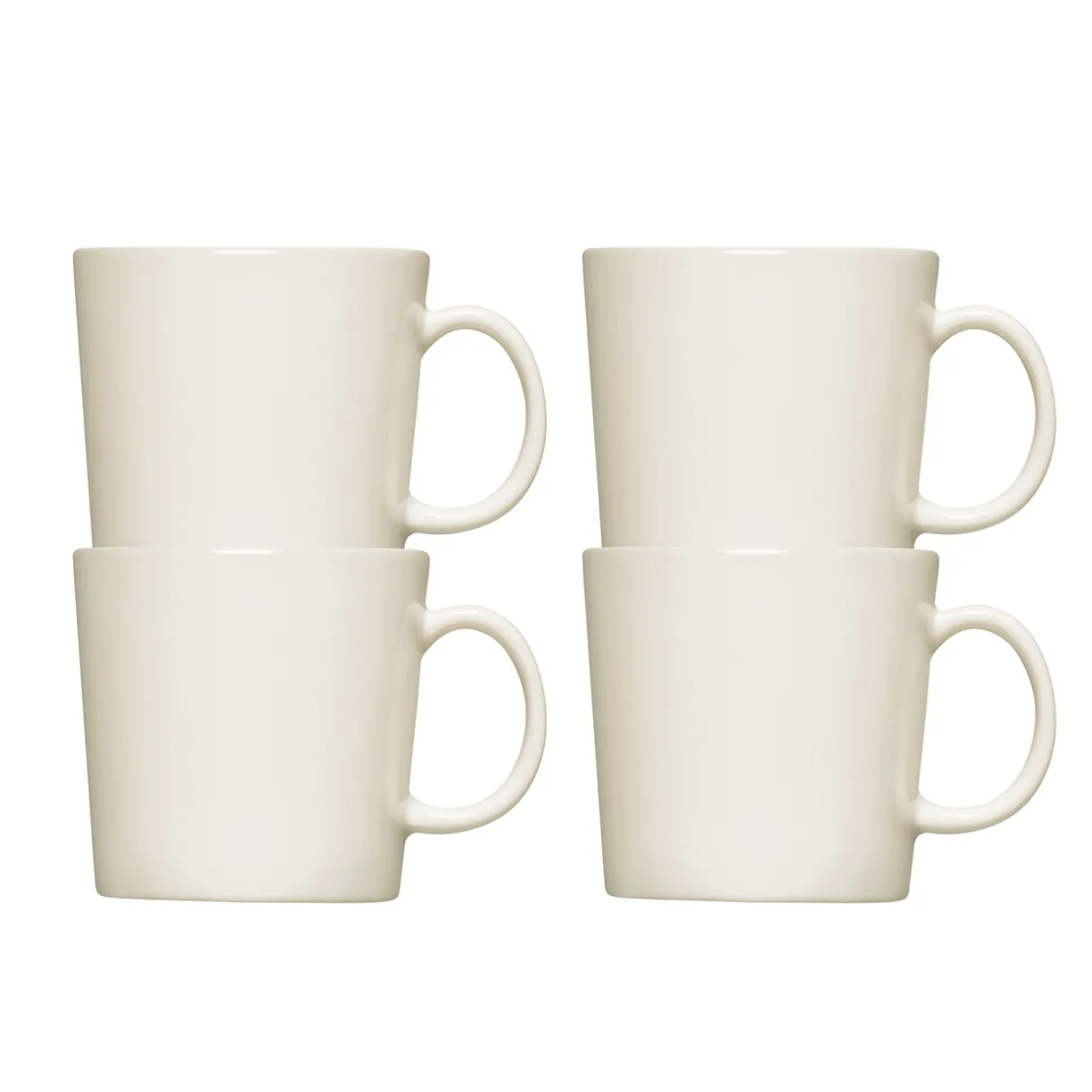 IITTALA Mukit Ja Kupit-Muki 0,3L 4kpl Valkoinen