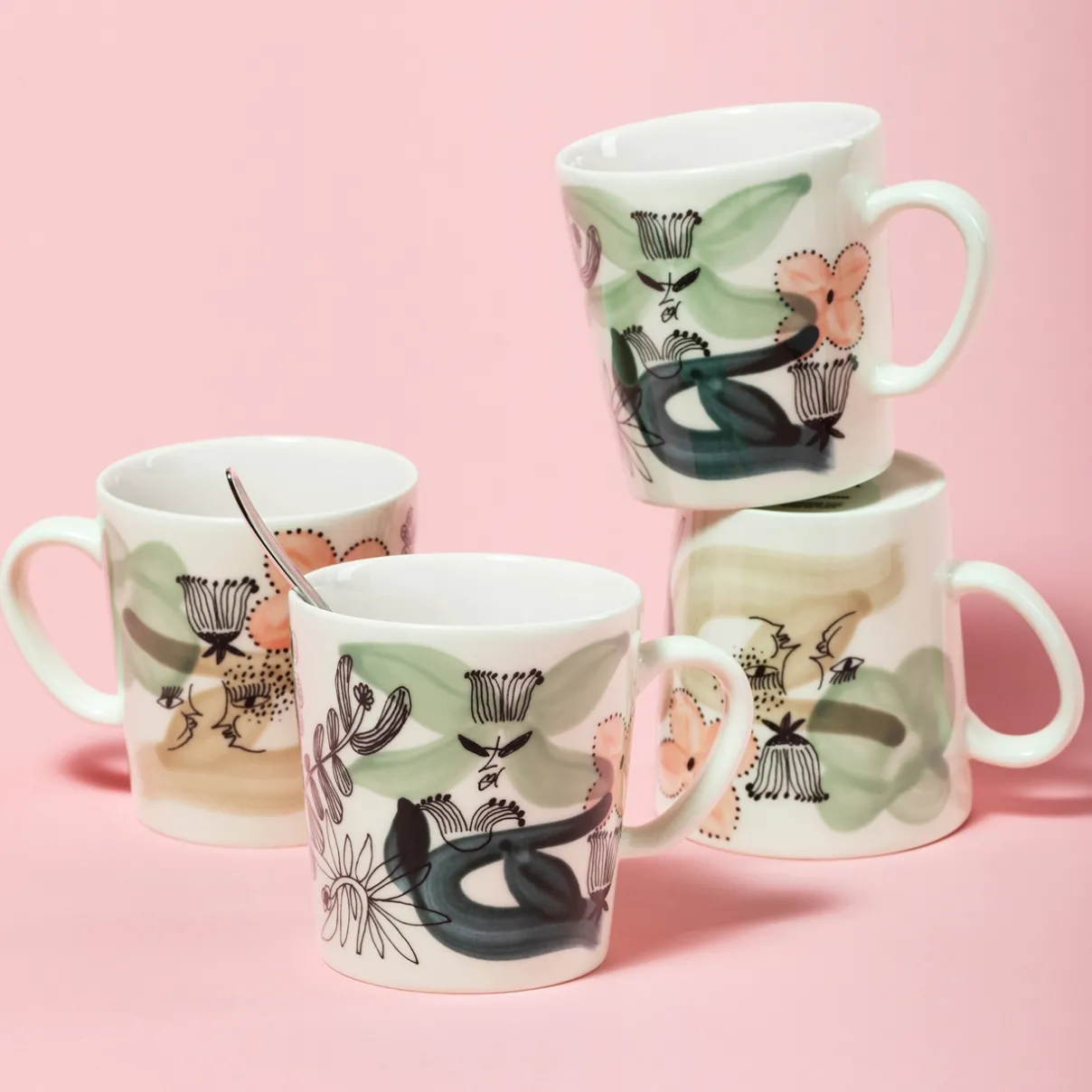 IITTALA Mukit Ja Kupit-Muki 0,3L vihreä