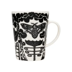 IITTALA Mukit Ja Kupit-Muki 0,4L Yö musta ja valkoinen, lahjapakkaus