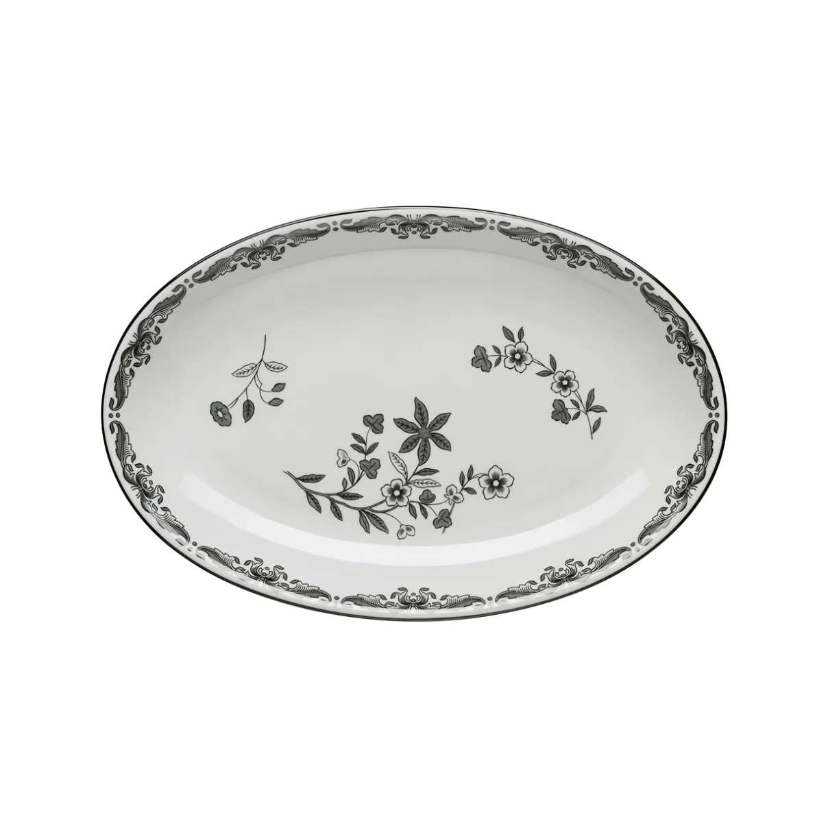 IITTALA Tarjoiluastiat|Tarjottimet Ja Tarjoilulautaset-Ovaali tarjoilulautanen 33x22cm