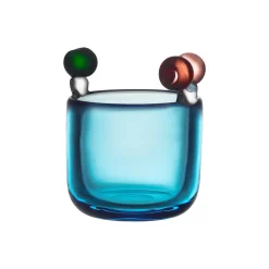IITTALA Taide-Esineet-Pampula maljakko 90mm Taivaansininen